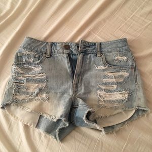 American Eagle Hi Ride festival short size 0